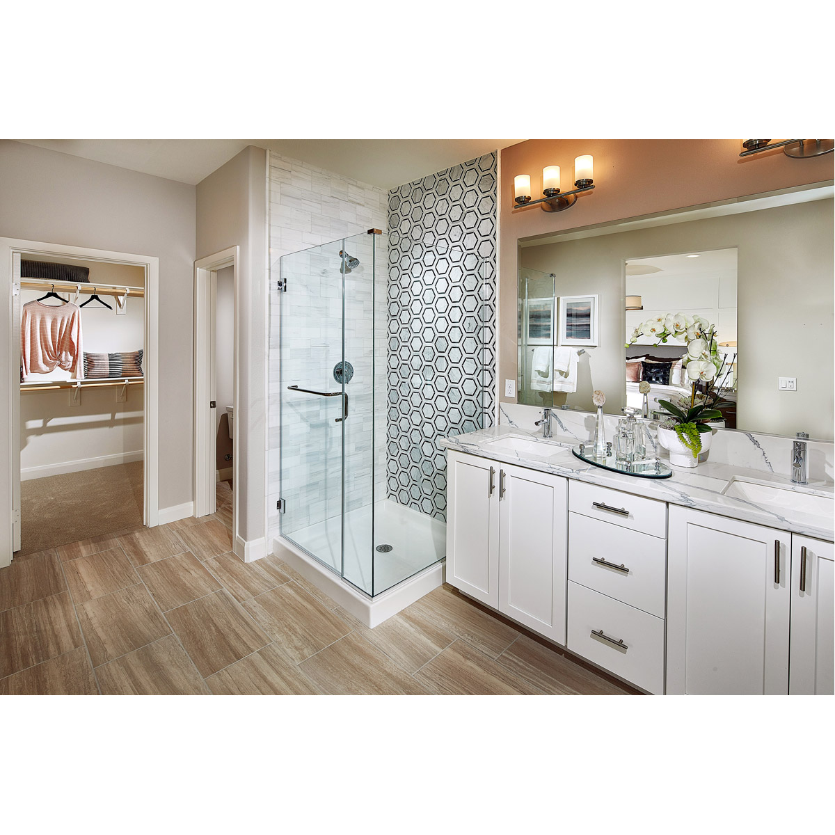 Maxim Lighting 10214FTPC Corona Bathroom Vanity Light Polished Chrome