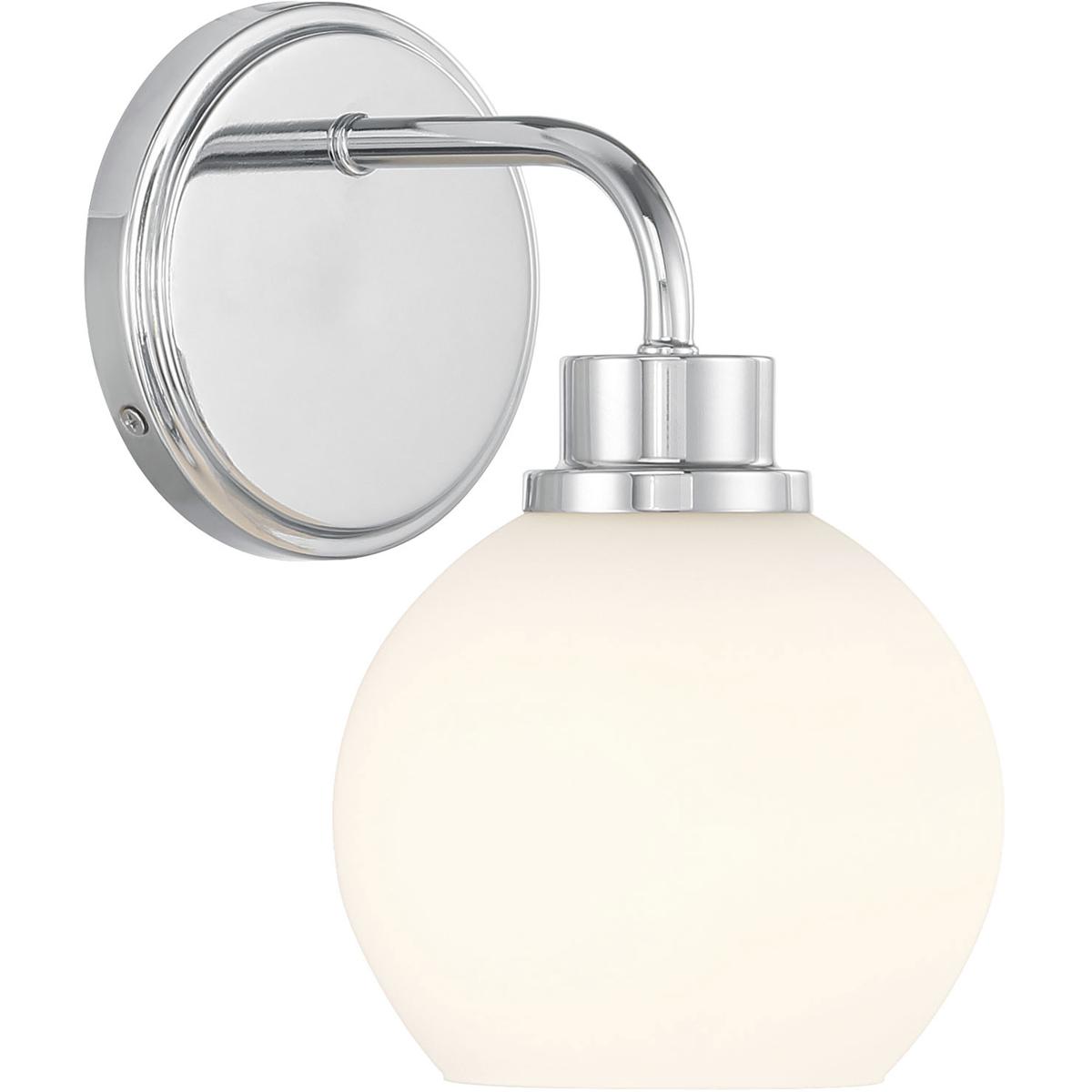 Meridian M90112CH Contemporary 1 Light 6 inch Chrome Wall Sconce Wall Light