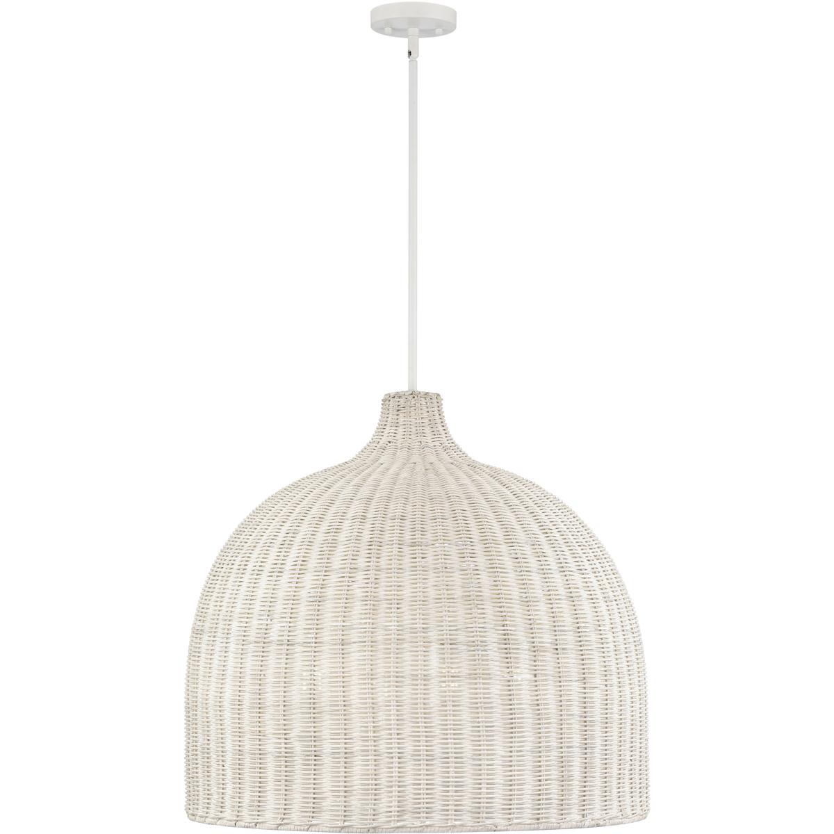 Millennium Lighting 9027-WH Elise 4 Light 24.25 inch Textured White Pendant Ceiling Light
