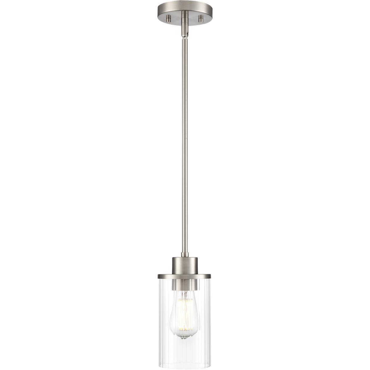 Millennium Lighting 9511-BN Beverlly 1 Light 4.5 inch Brushed Nickel Pendant Ceiling Light