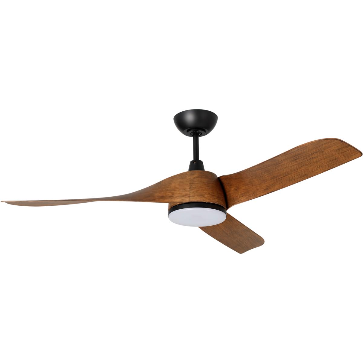 Millennium Lighting 1103LED-BN-MP Hammerlin 52 inch Brushed Nickel with Maple Blades Indoor Ceiling Fan