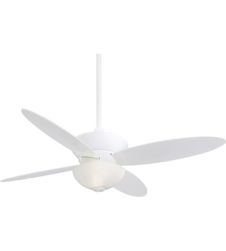 Minka Aire F514 Wh Zen 52 Inch White Ceiling Fan In White Frosted