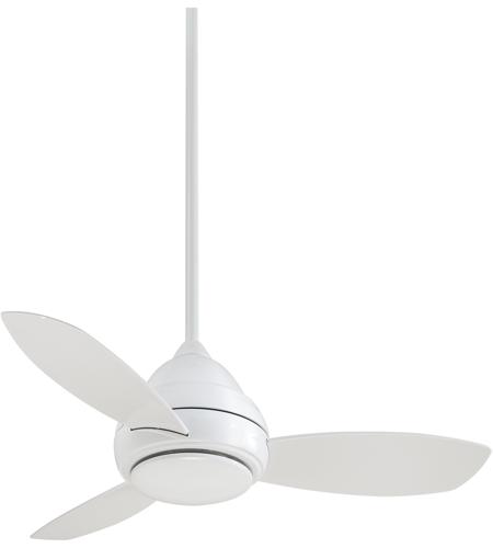 Minka Aire F516l Wh Concept I 44 Inch White Ceiling Fan