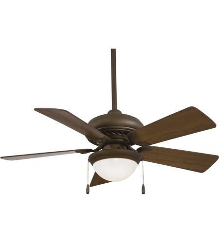 Minka Aire F563 Sp Orb Supra 44 Inch Oil Rubbed Bronze With Medium Maple Blades Ceiling Fan