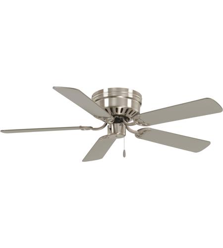 Minka Aire F565 Bn Mesa 52 Inch Brushed Nickel With Silver Blades Flush Mount Ceiling Fan