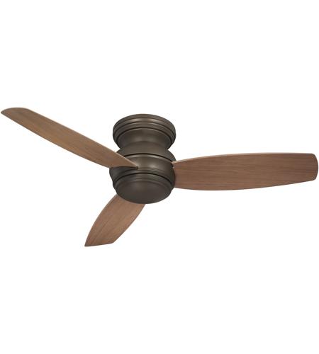 Minka Aire F594l Orb Traditional Concept 52 Inch Oil Rubbed Bronze With Medium Maple Blades Flush Mount Ceiling Fan