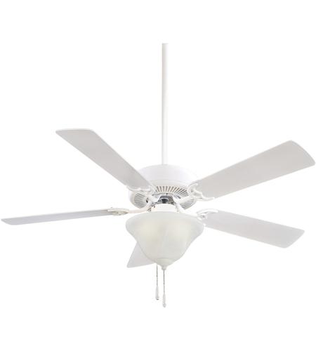 Minka Aire F648 Wh Contractor Uni Pack 52 Inch White Ceiling Fan