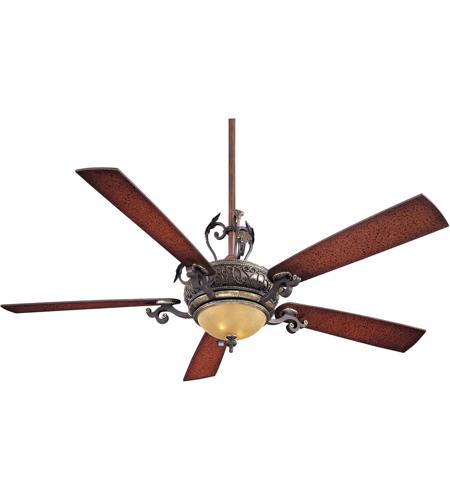 Minka Aire F715 Stw Napoli Ii 68 Inch Sterling Walnut Ceiling Fan