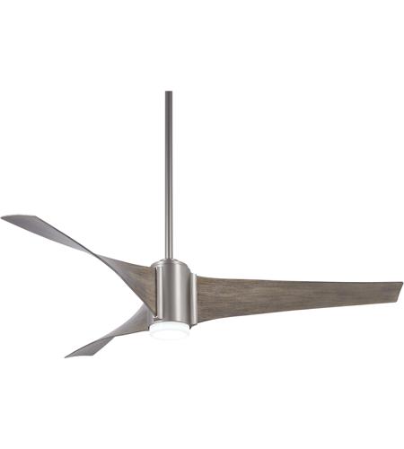 Minka Aire F832l Bs Triple 60 Inch Brushed Steel With Urban Light