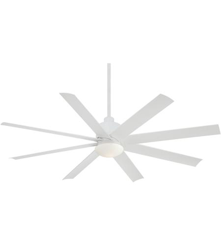 Minka Aire F888l Whf Slipstream 65 Inch Flat White Outdoor Ceiling Fan