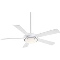 Minka Aire F603 Bn Como 54 Inch Brushed Nickel With Silver Blades