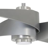 Minka-Aire F903L-BN/SL Artemis IV 64 inch Brushed Nickel/Silver with Silver Blades Ceiling Fan  alternative photo thumbnail