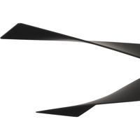 Minka Aire F903l Sbr Mbk Artemis Iv 64 Inch Soft Brass With Matte Black Blades Ceiling Fan