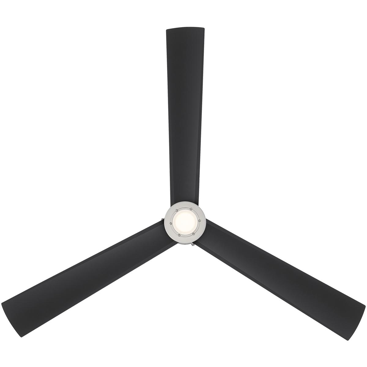 Minka-Aire F736L-BS/SDBK Gear Indoor Ceiling Fan Brushed ...