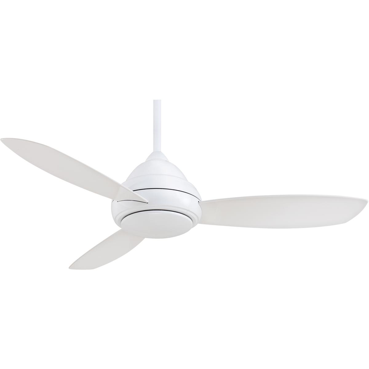 Lighting New York F517LWH MinkaAire Concept I 52 inch White Ceiling Fan F517LWH  Open Box