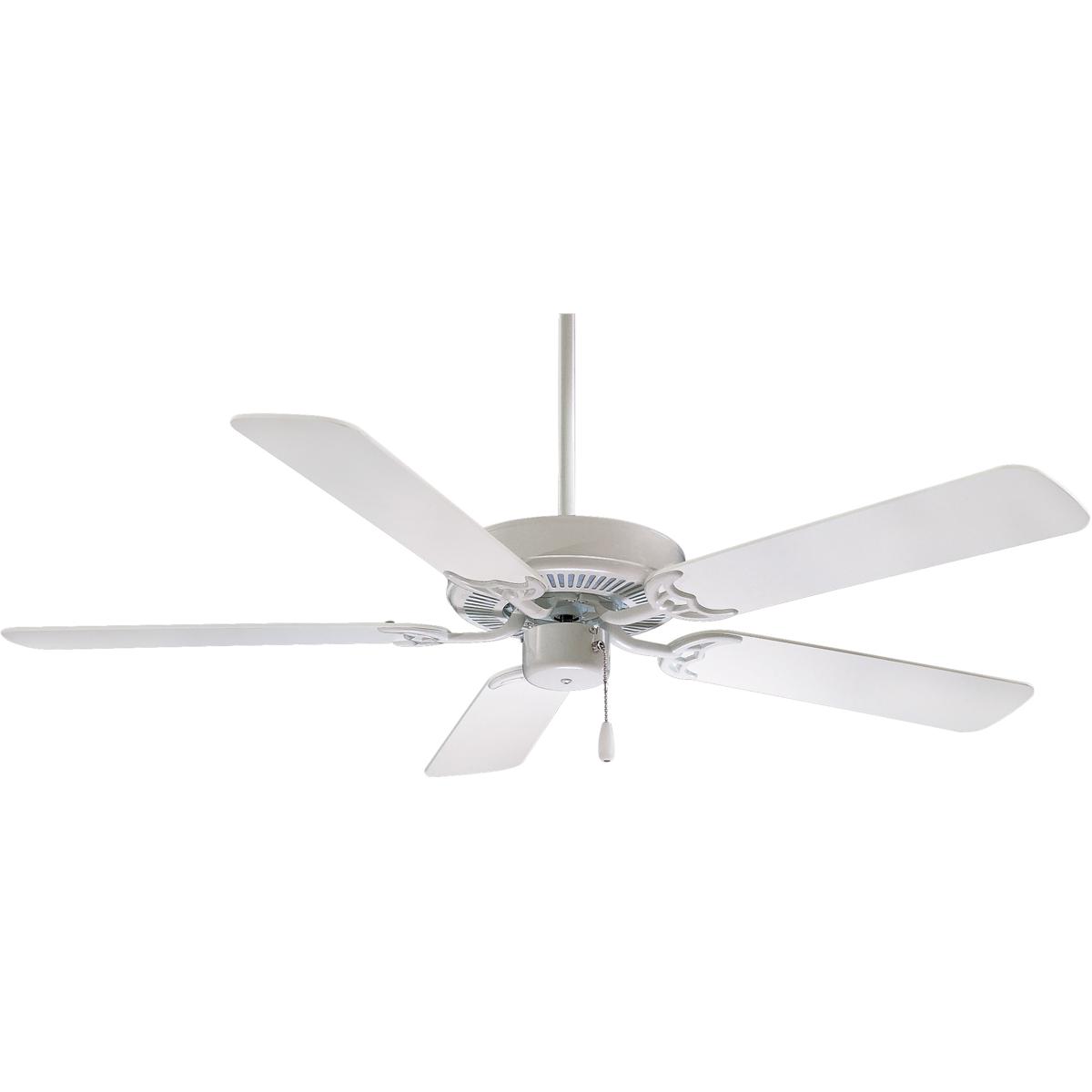 Minka-Aire F546-WH Contractor 42 inch White Ceiling Fan