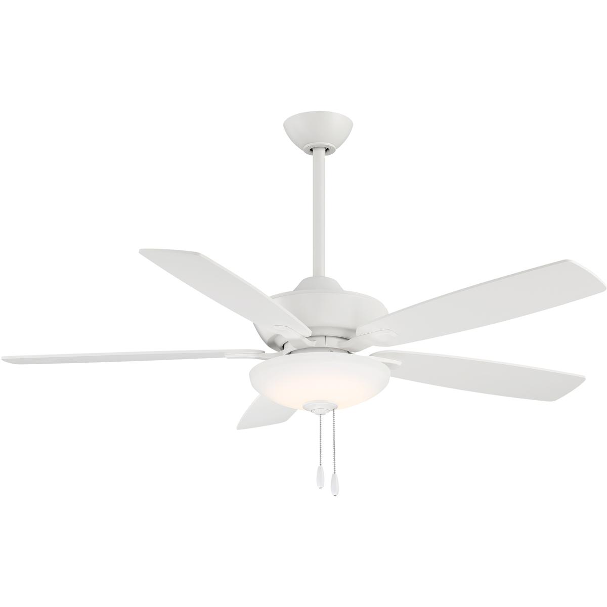 MinkaAire F553LWHF Minute 52 inch Flat White Ceiling Fan