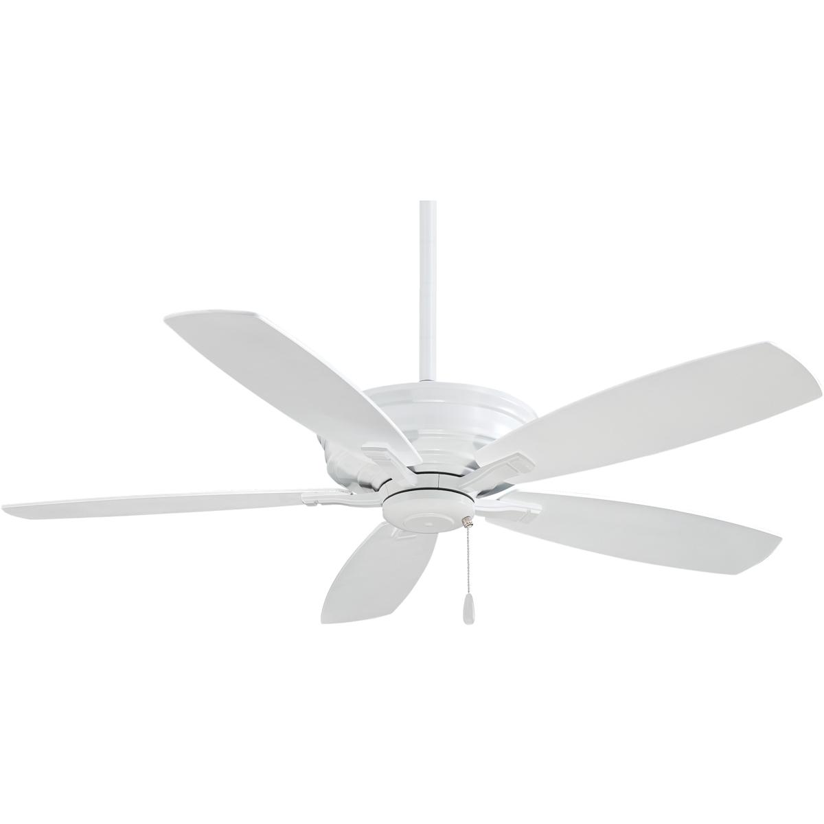 Minka-Aire F695-WH Kafe 52 inch White Ceiling Fan