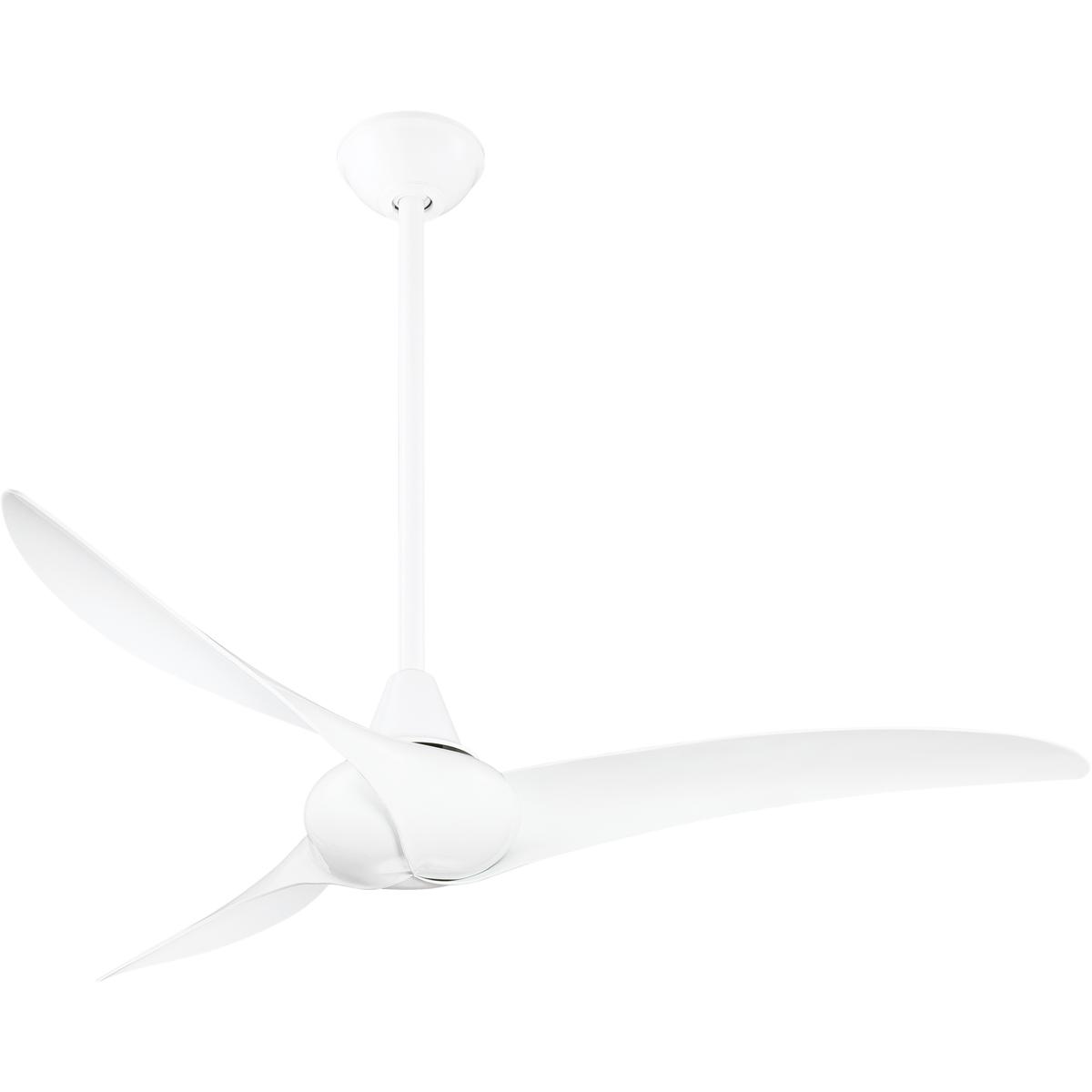 Lighting New York RF843WH MinkaAire Wave 52 inch White Ceiling Fan  F843WH  Open Box
