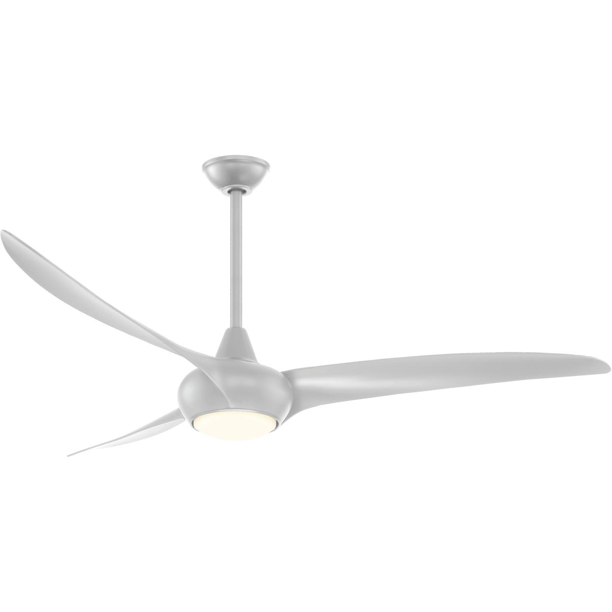 Minka-Aire F848-SL Light Wave 65 inch Silver Ceiling Fan
