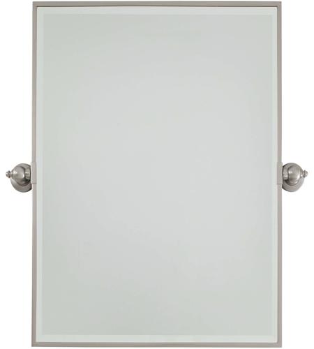 Minka Lavery 1441 84 Pivot Mirrors 30 X, Brushed Nickel Rectangular Bathroom Mirror