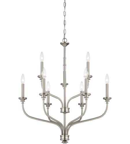 Minka-Lavery Harbour Point 9 Light Chandelier in Brushed Nickel 4179-84