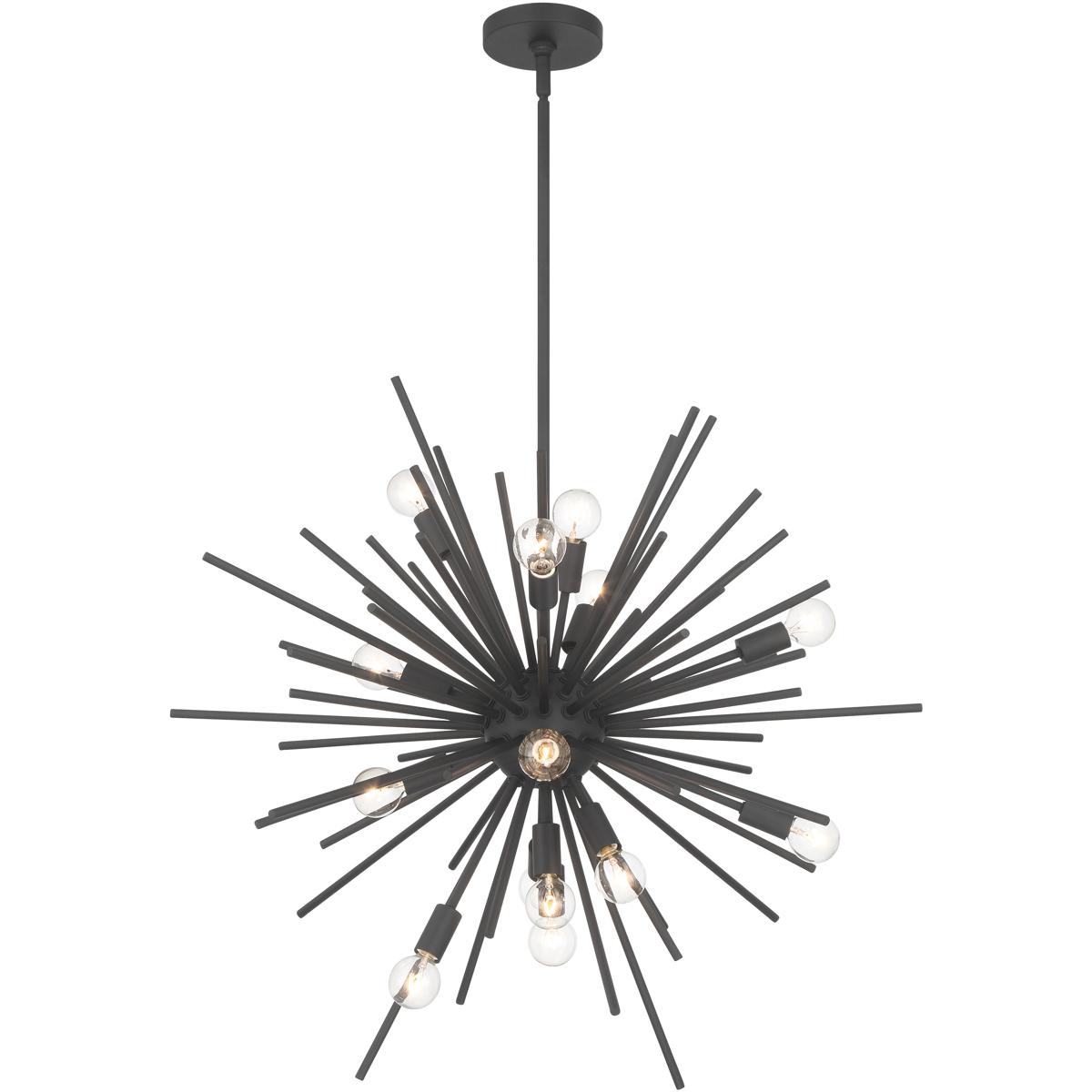 Lighting New York 1112-66 Minka-Lavery Bessel 15 Light 30 inch Sand Coal Pendant Ceiling Light 1112-66 - Open Box