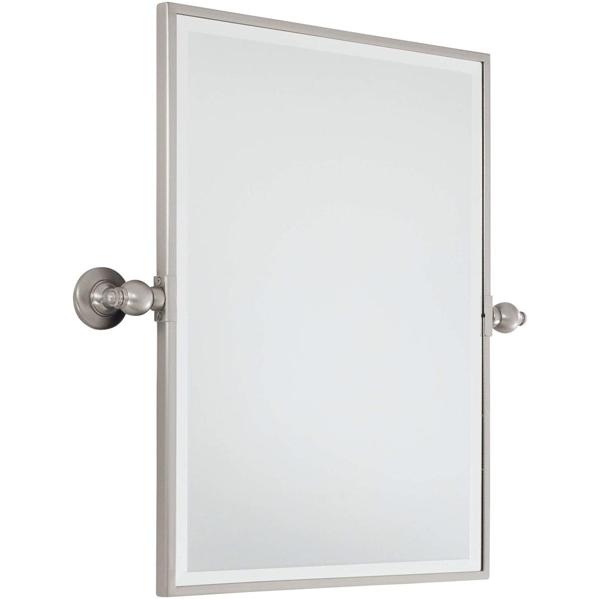 MinkaLavery 144084 Pivot 24 X 18 inch Brushed Nickel Mirror