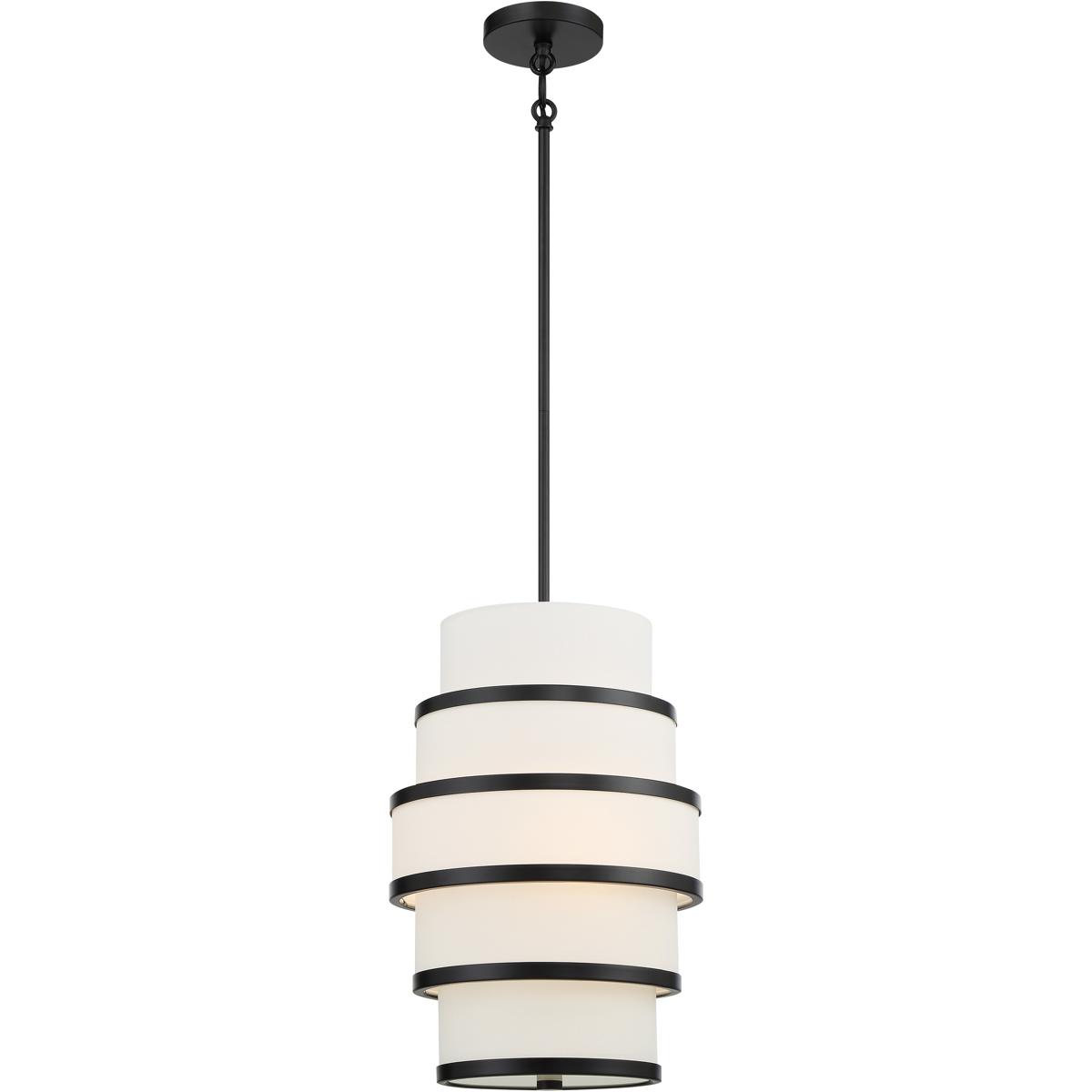 MinkaLavery 244166A Cascade 3 Light Coal Pendant Ceiling Light