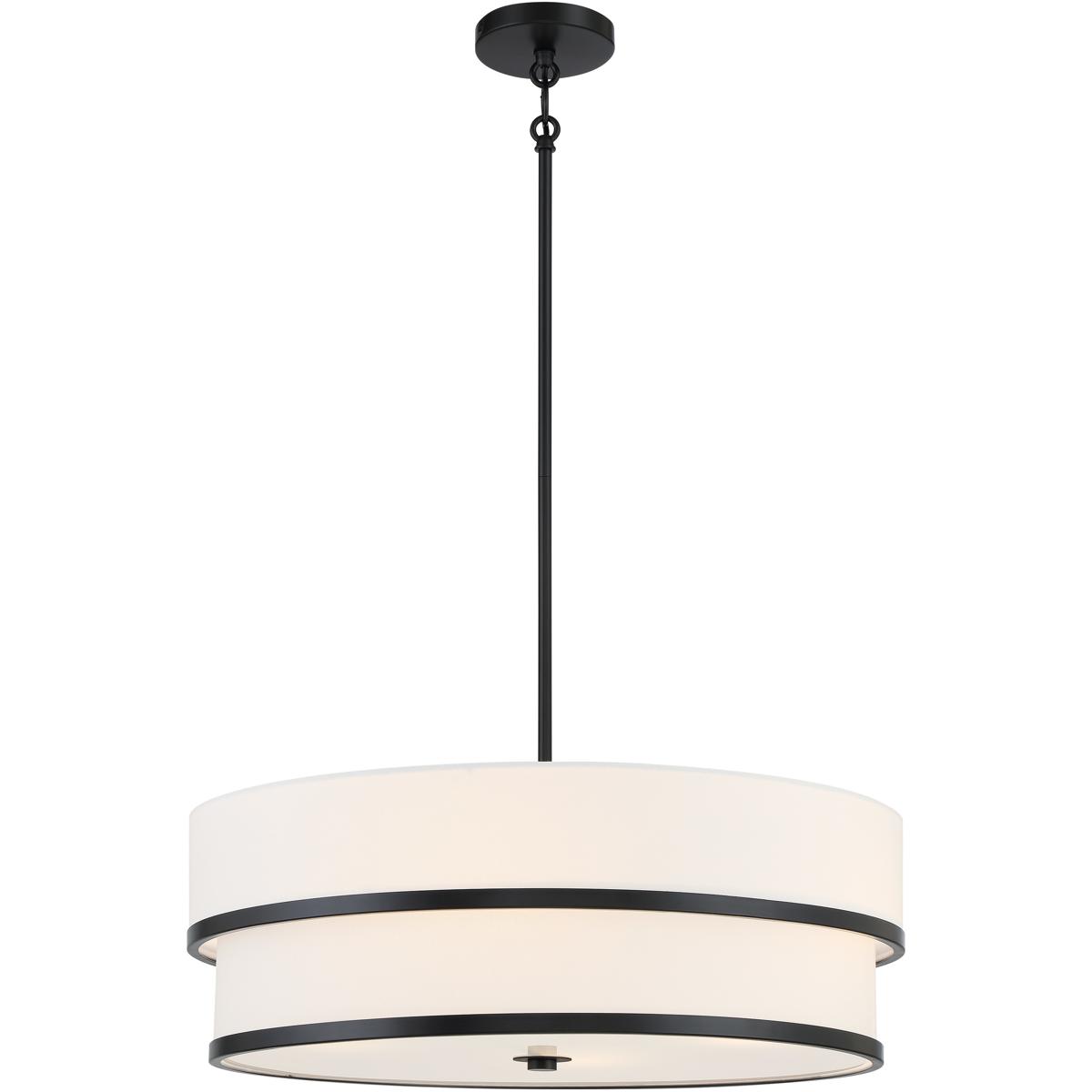 MinkaLavery 244566A Cascade 4 Light Coal Pendant Ceiling Light
