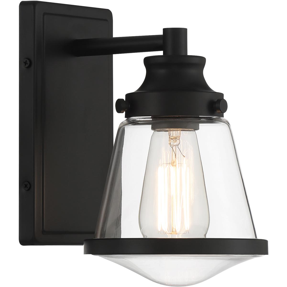 Minka-Lavery 2581-66A Mannsdale 1 Light 5.75 inch Coal Bath Vanity Wall Light