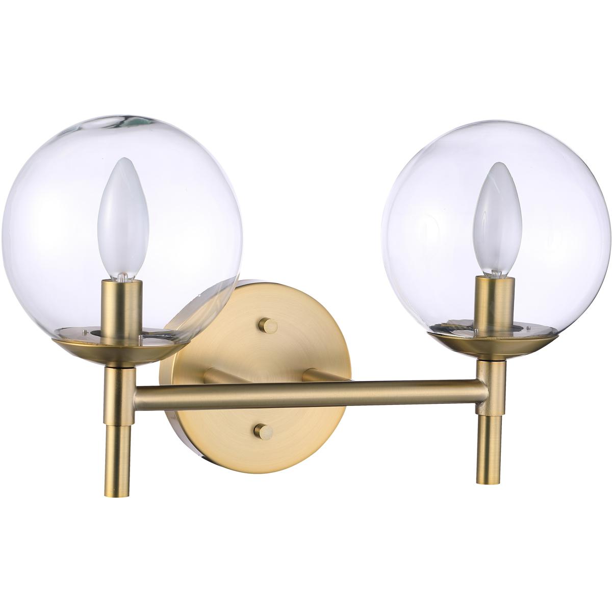 Lighting New York R-2792-695 Minka-Lavery Auresa 2 Light 16 inch Soft Brass Bath Light Wall Light 2792-695 - Open Box