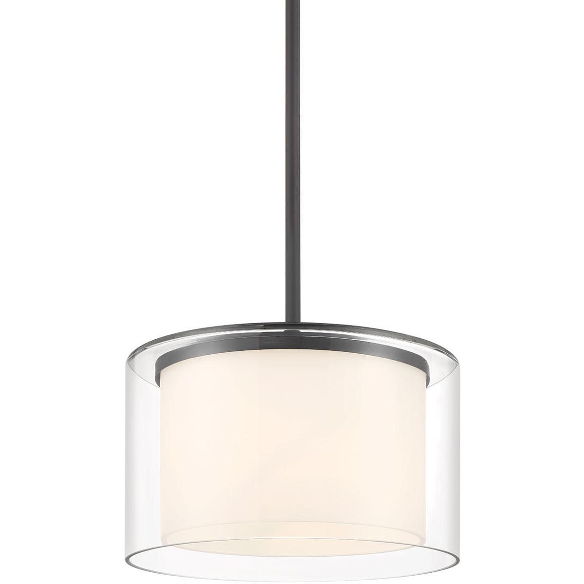 Minka-Lavery 4102-66 Parsons Studio 1 Light 10 inch Coal Pendant Ceiling Light in Sand Coal