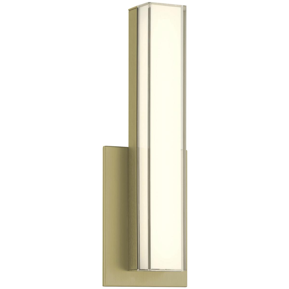 Minka-Lavery 510-787-L Vantage LED 14 inch Ashen Brass Bath Vanity Wall Light