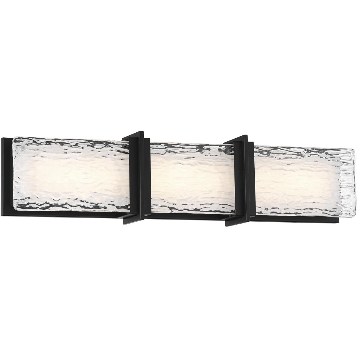 Minka-Lavery 5663-899-L Lumina LED 24.5 inch Dark Matte Black Bath Bar Wall Light