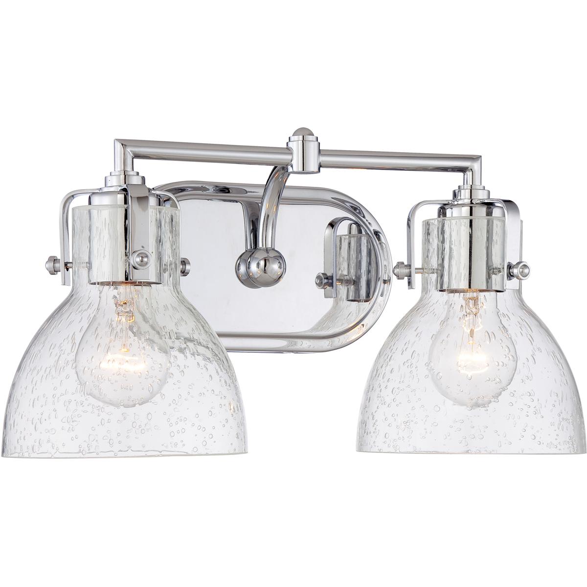 Minka-Lavery 5722-77 ML 2 Light 16 inch Chrome Bath Light Wall Light