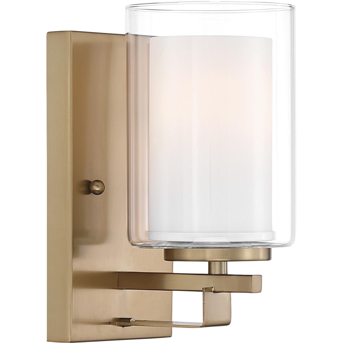 Minka-Lavery 6101-791 Parsons Studio 1 Light 4.5 inch Brushed Gold Bath Sconce Wall Light