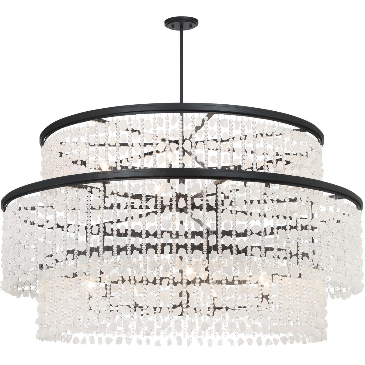 Minka-Lavery 6709-66 Shimmering Elegance 14 Light Chandelier Ceiling Light