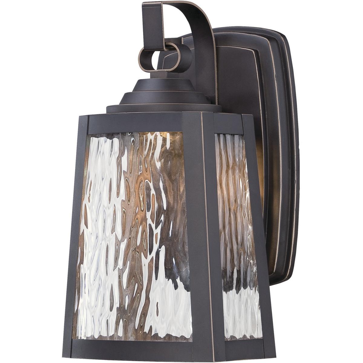 Minka-Lavery 73101-143C-L Talera LED 11 inch Oil Rubbed Bronze/Gold Outdoor Wall Mount, Great Outdoors