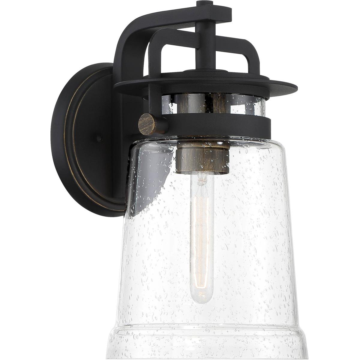 Minka-Lavery 73141-703 Maribel Heights 1 Light 12 inch Sand Coal/Gold Outdoor Wall Mount, Great Outdoors