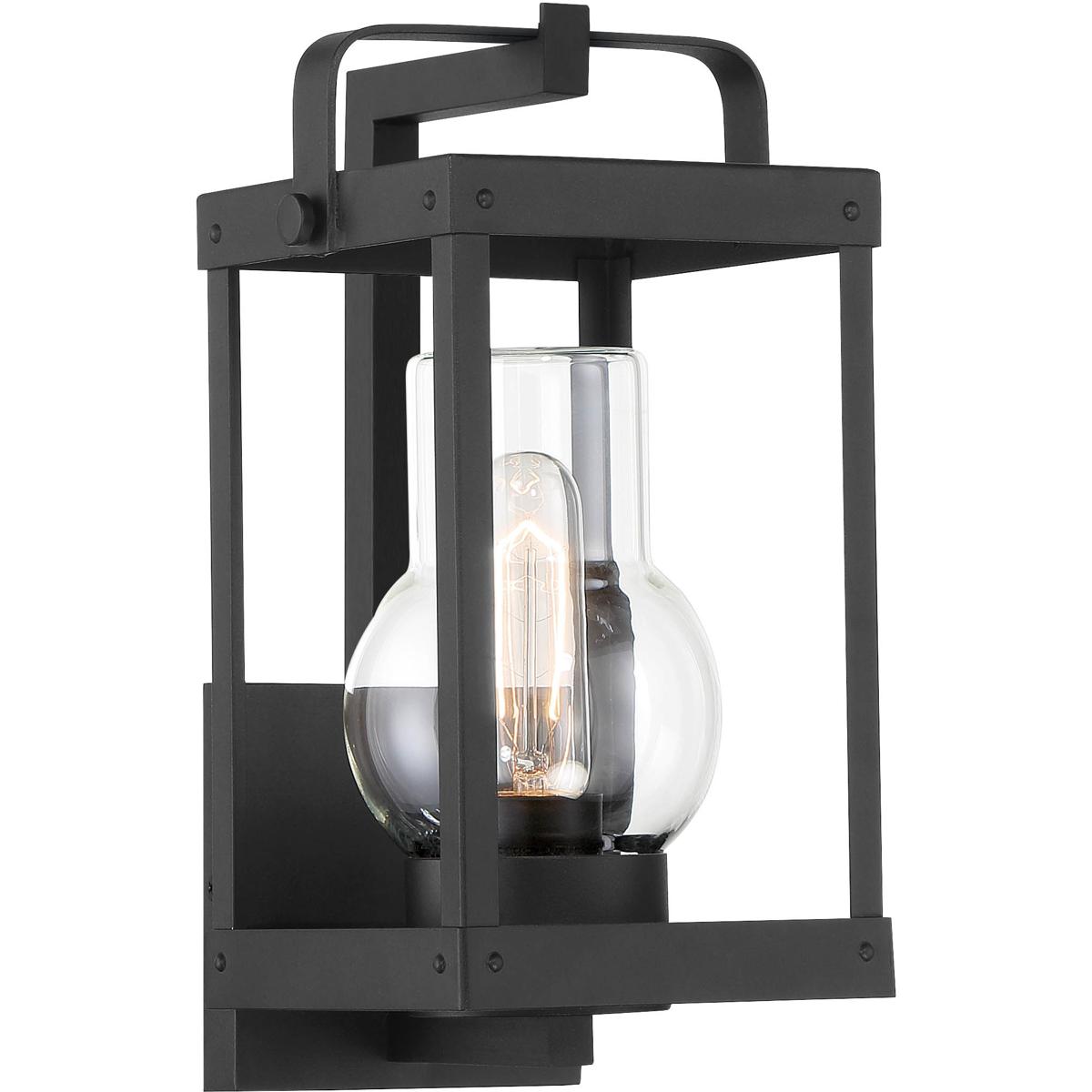 Minka-Lavery 73161-66 Sullivans Landing 1 Light 12 inch Sand Coal Outdoor Wall Lantern, Great Outdoors