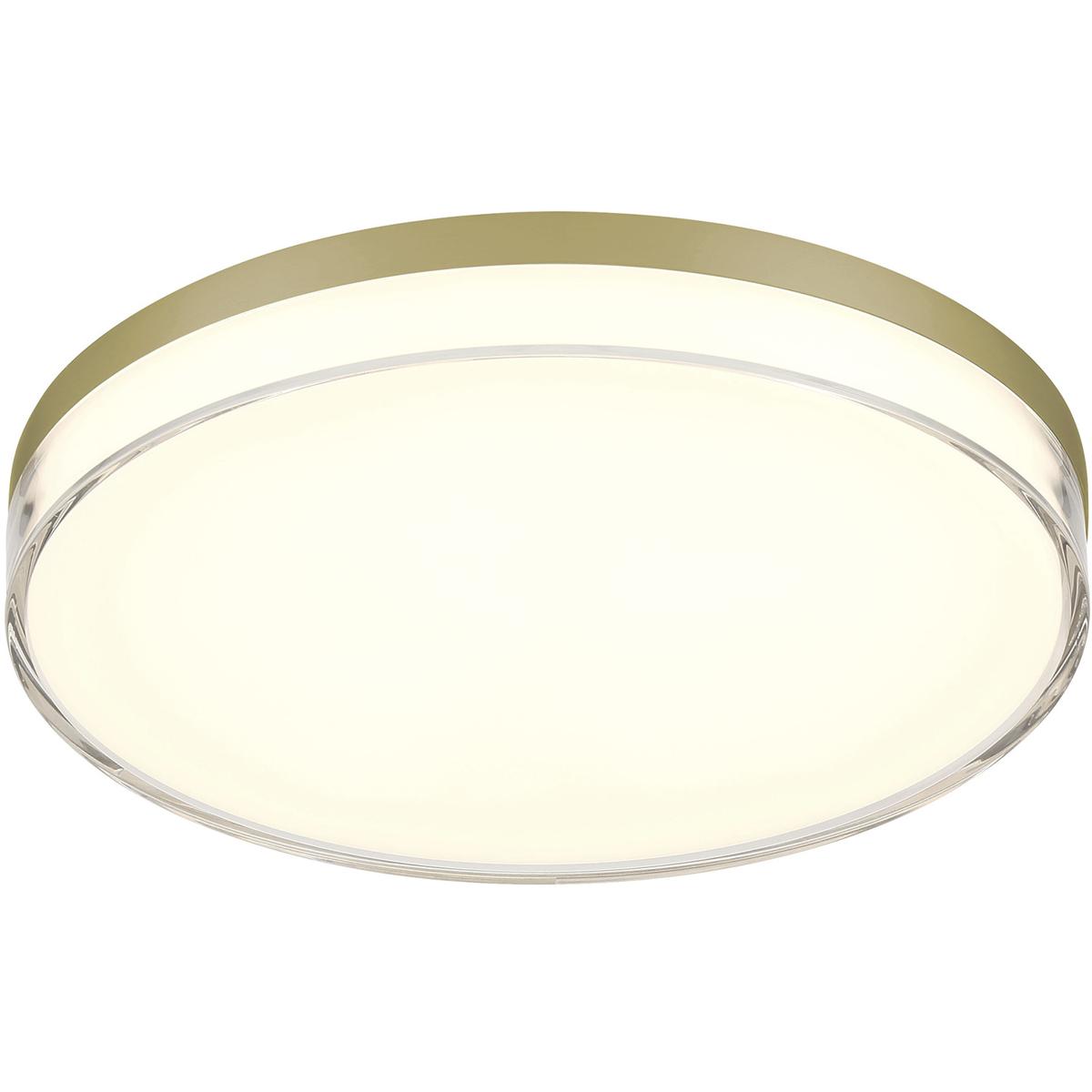 Minka-Lavery 759-2-787-L Vantage LED 11 inch Ashen Brass Outdoor Flush Mount
