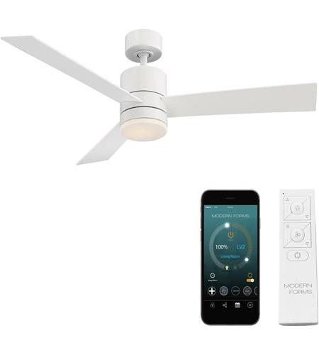Modern Forms FR-W1803-52L-MW Axis 52 inch Matte White Ceiling Fan in ...