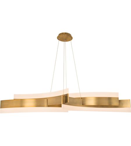 Modern Forms PD-31058-AB Arcs LED 8 inch Aged Brass Chandelier Ceiling Light PD-31058-AB.PT01.jpg