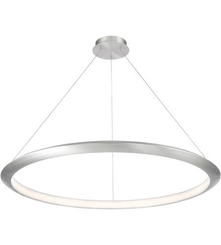 Modern Forms Pd 55048 30 Al The Ring Led 48 Inch Brushed Aluminum Chandelier Ceiling Light