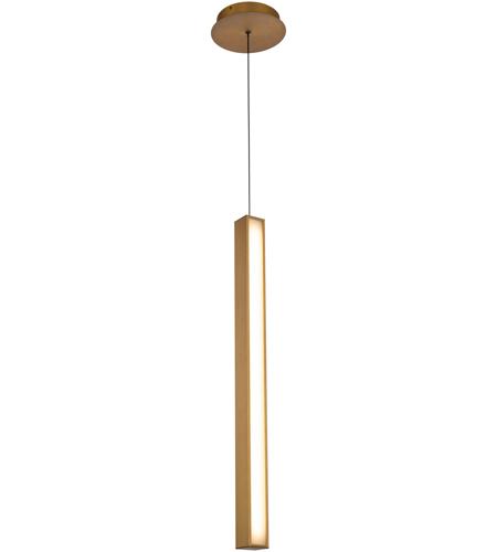 Modern Forms Pd 640 Ab Chaos Led 7 Inch Aged Brass Pendant Ceiling Light