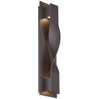 Modern Forms WS-W5620-BZ Twist LED 20 inch Bronze Outdoor Wall Light thumb