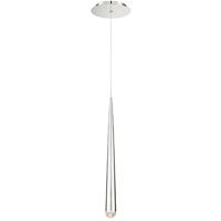Modern Forms PD-41719-PN Cascade LED 2 inch Polished Nickel Pendant Ceiling Light in 1, Round, 19in. photo thumbnail