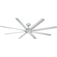 Hydra 96 Inch Titanium Silver Indoor Outdoor Smart Ceiling Fan