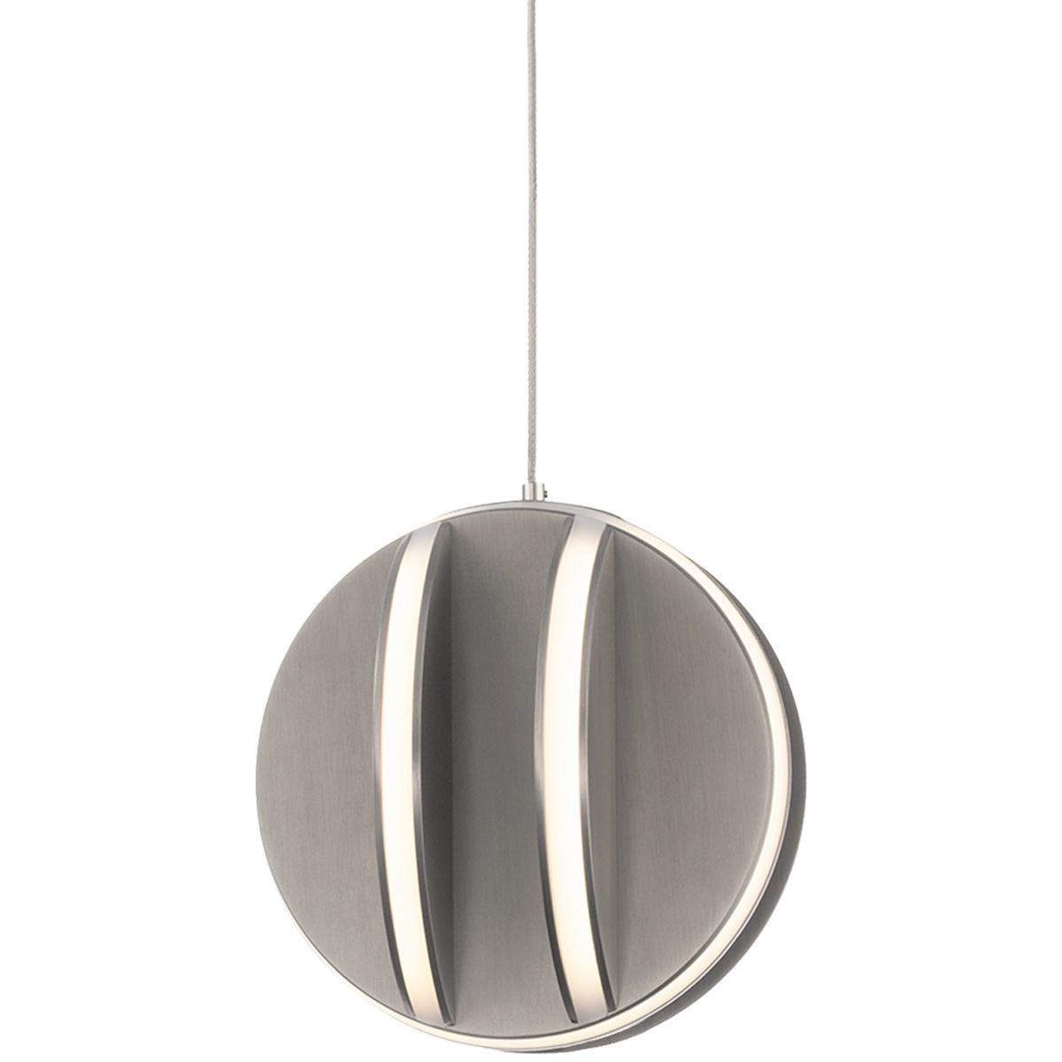 Modern Forms PD-36206-BN Carillion 1 Light 6 inch Brushed Nickel Mini Pendant Ceiling Light